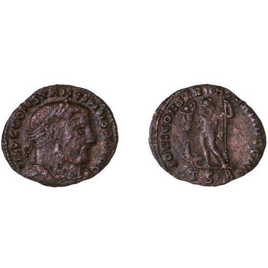 Moneda Imperio Romano Follis Constantino I 312-313 d.C. Moneda Imperio Romano Follis Constantino I 312-313 d.C.