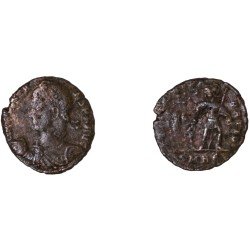 Moneda Imperio Romano ½ maiorina Constante 348-350 d.C. Moneda Imperio Romano ½ maiorina Constante 348-350 d.C.
