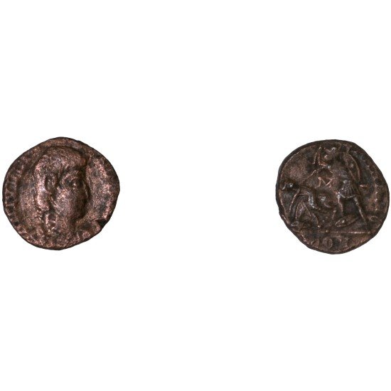Moneda Imperio Romano Maiorina Juliano II 356-358 d.C. Moneda Imperio Romano Maiorina Juliano II 356-358 d.C.