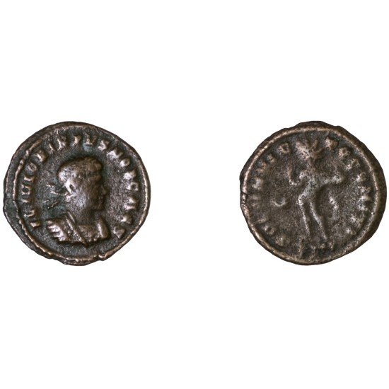 Moneda Imperio Romano Follis Crispo 318 d.C. Moneda Imperio Romano Follis Crispo 318 d.C.