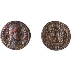 Moneda Imperio Romano Maiorina Constancio II 351-352 d.C. Moneda Imperio Romano Maiorina Constancio II 351-352 d.C.
