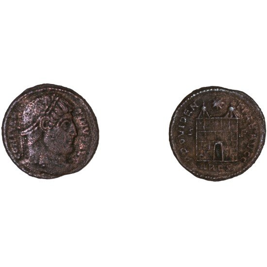 Moneda Imperio Romano Centenional Constantino I 327-328 d.C. Moneda Imperio Romano Centenional Constantino I 327-328 d.C.