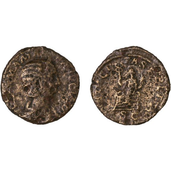 Moneda Imperio Romano Sestercio Julia Mamaea 230 d.C. Moneda Imperio Romano Sestercio Julia Mamaea 230 d.C.