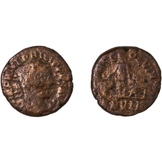 Moneda Imperio Romano Sestercio provincial Filipo I 245-246 d.C.