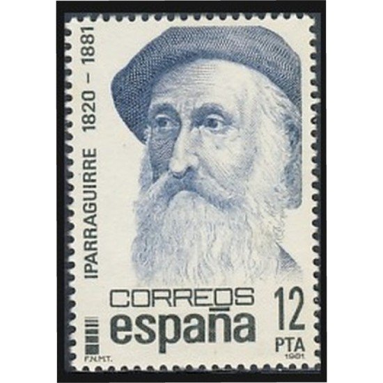España Spain 2643 1981 Centenarios Iparraguirre MNH España Spain 2643 1981 Centenarios Iparraguirre MNH