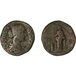 Moneda Imperio Romano Sestercio Lucilla 164-166 d.C.