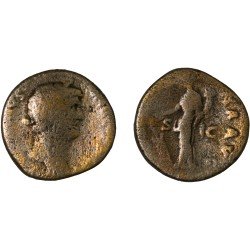 Moneda Imperio Romano Sestercio Adriano 133 d.C.