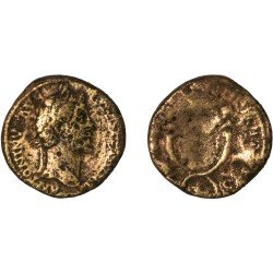 Moneda Imperio Romano Sestercio Antonino Pío 149 d.C. Moneda Imperio Romano Sestercio Antonino Pío 149 d.C.