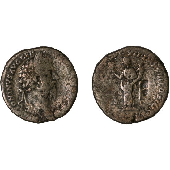 Moneda Imperio Romano Sestercio Marco Aurelio 177 d.C.