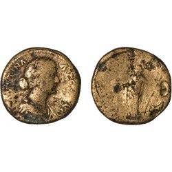Moneda Imperio Romano Sestercio Faustina II 161-175 d.C. Moneda Imperio Romano Sestercio Faustina II 161-175 d.C.