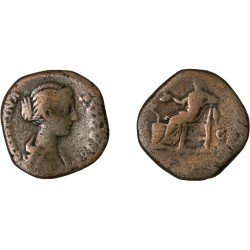 Moneda Imperio Romano Sestercio Crispina 180-182 d.C.