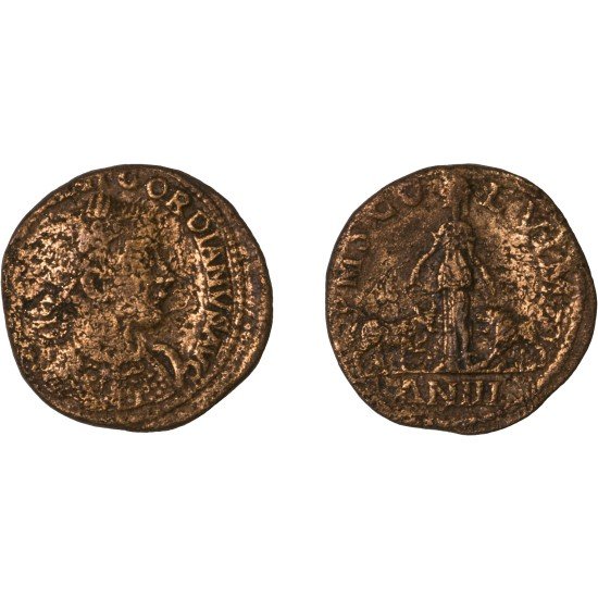 Moneda Imperio Romano Sestercio provincial Gordiano III 241-242 d.C. Moneda Imperio Romano Sestercio provincial Gordiano III 241-242 d.C.