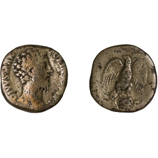 Moneda Imperio Romano Sestercio Divo Marco Aurelio 180 d.C. Moneda Imperio Romano Sestercio Divo Marco Aurelio 180 d.C.