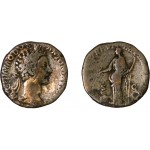 Moneda Imperio Romano Sestercio Cómodo 181 d.C.