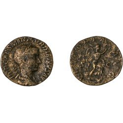 Moneda Imperio Romano Sestercio Gordiano III 239 d.C. Moneda Imperio Romano Sestercio Gordiano III 239 d.C.
