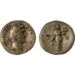 Moneda Imperio Romano Sestercio Antonino Pío 139 d.C.