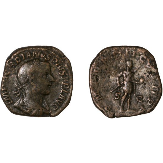 Moneda Imperio Romano Sestercio Gordiano III 241-242 d.C. Moneda Imperio Romano Sestercio Gordiano III 241-242 d.C.