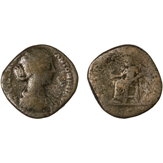 Moneda Imperio Romano Sestercio Lucilla 166 d.C. Moneda Imperio Romano Sestercio Lucilla 166 d.C.