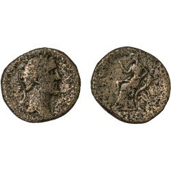 Moneda Imperio Romano Sestercio Antonino Pío 156-157 d.C. Moneda Imperio Romano Sestercio Antonino Pío 156-157 d.C.