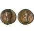 Moneda Imperio Romano Sestercio Adriano 128 d.C.