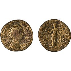 Moneda Imperio Romano Sestercio Diva Faustina I 147-161 d.C. Moneda Imperio Romano Sestercio Diva Faustina I 147-161 d.C.