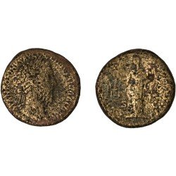 Moneda Imperio Romano Sestercio Marco Aurelio 176 d.C.