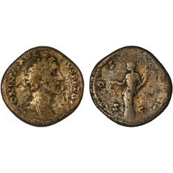Moneda Imperio Romano Sestercio Antonino Pío 148-149 d.C. Moneda Imperio Romano Sestercio Antonino Pío 148-149 d.C.