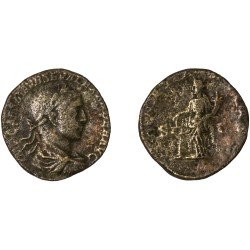 Moneda Imperio Romano Sestercio Alejandro Severo 227 d.C. Moneda Imperio Romano Sestercio Alejandro Severo 227 d.C.