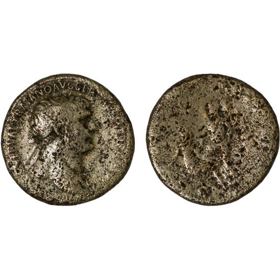 Moneda Imperio Romano Sestercio Trajano 104 d.C. Moneda Imperio Romano Sestercio Trajano 104 d.C.