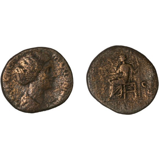 Moneda Imperio Romano Sestercio Lucilla 164 d.C. Moneda Imperio Romano Sestercio Lucilla 164 d.C.