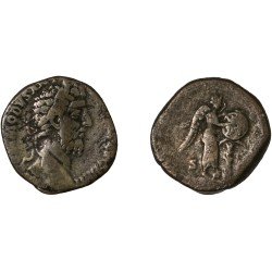 Moneda Imperio Romano Sestercio Cómodo 186 d.C.