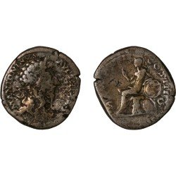 Moneda Imperio Romano Sestercio Marco Aurelio  172 d.C.