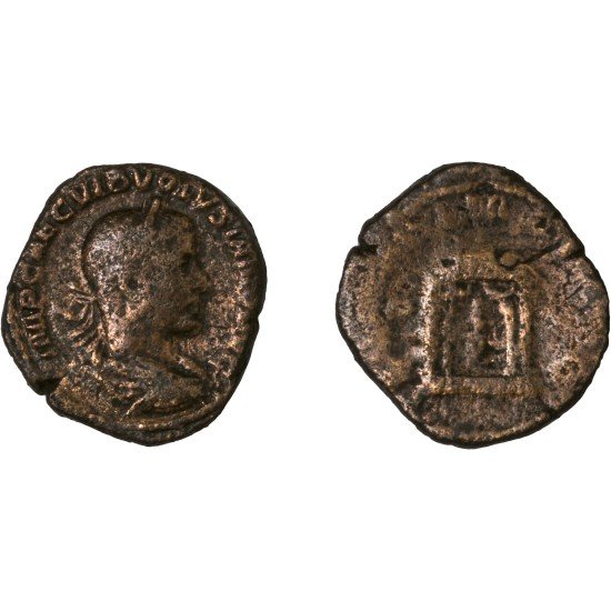 Moneda Imperio Romano Sestercio Volusiano 252 d.C. Moneda Imperio Romano Sestercio Volusiano 252 d.C.