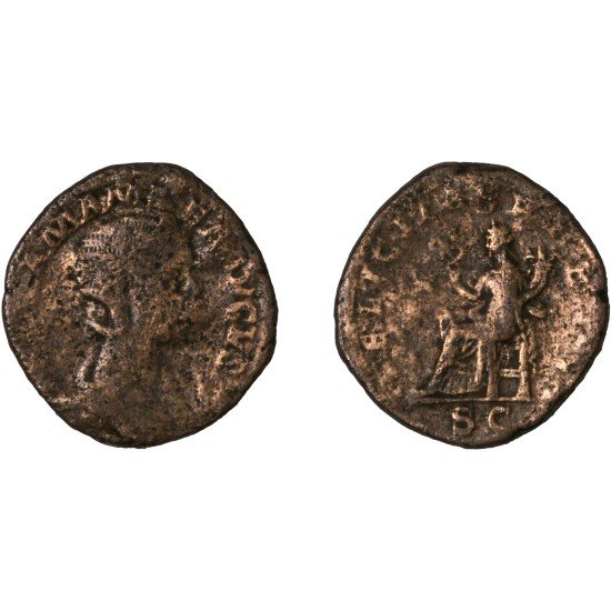 Moneda Imperio Romano Sestercio Julia Mamaea 230 d.C. Moneda Imperio Romano Sestercio Julia Mamaea 230 d.C.