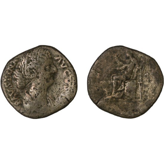Moneda Imperio Romano Sestercio Faustina II 161-175 d.C. Moneda Imperio Romano Sestercio Faustina II 161-175 d.C.