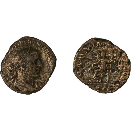 Moneda Imperio Romano Sestercio Treboniano Galo 252 d.C. Moneda Imperio Romano Sestercio Treboniano Galo 252 d.C.