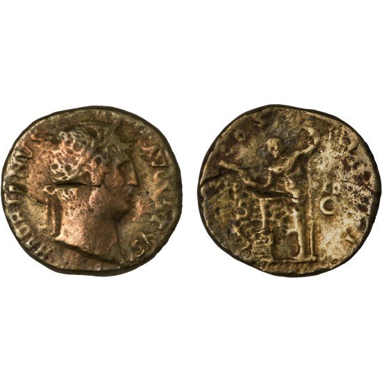 Moneda Imperio Romano Sestercio Adriano 126 d.C. Moneda Imperio Romano Sestercio Adriano 126 d.C.