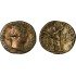 Moneda Imperio Romano Sestercio Adriano 126 d.C.