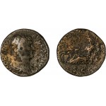 Moneda Imperio Romano Sestercio Adriano 136 d.C. Moneda Imperio Romano Sestercio Adriano 136 d.C.