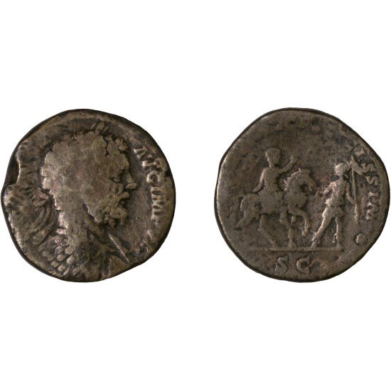 Moneda Imperio Romano Sestercio Septimio Severo 196 d.C. Moneda Imperio Romano Sestercio Septimio Severo 196 d.C.