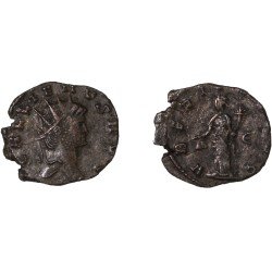 Moneda Imperio Romano Antoniniano Galieno 265-267 d.C. Moneda Imperio Romano Antoniniano Galieno 265-267 d.C.