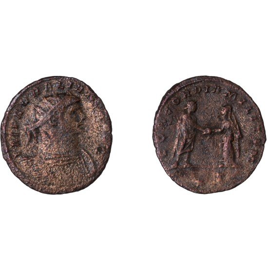Moneda Imperio Romano Antoniniano Aureliano 272-274 d.C. Moneda Imperio Romano Antoniniano Aureliano 272-274 d.C.