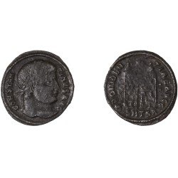 Moneda Imperio Romano Centenional Constantino I 326-328 d.C. Moneda Imperio Romano Centenional Constantino I 326-328 d.C.