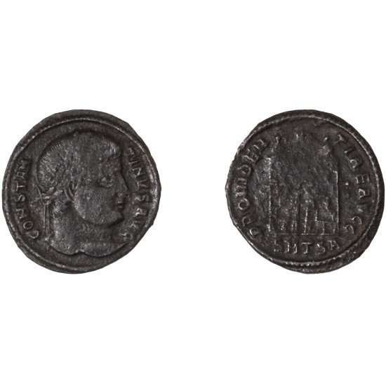 Moneda Imperio Romano Centenional Constantino I 326-328 d.C. Moneda Imperio Romano Centenional Constantino I 326-328 d.C.