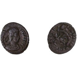 Moneda Imperio Romano Maiorina Constancio II 353-355 d.C. Moneda Imperio Romano Maiorina Constancio II 353-355 d.C.