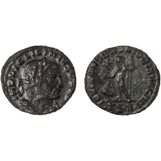 Moneda Imperio Romano Follis Licinio I 312-313 d.C. Moneda Imperio Romano Follis Licinio I 312-313 d.C.