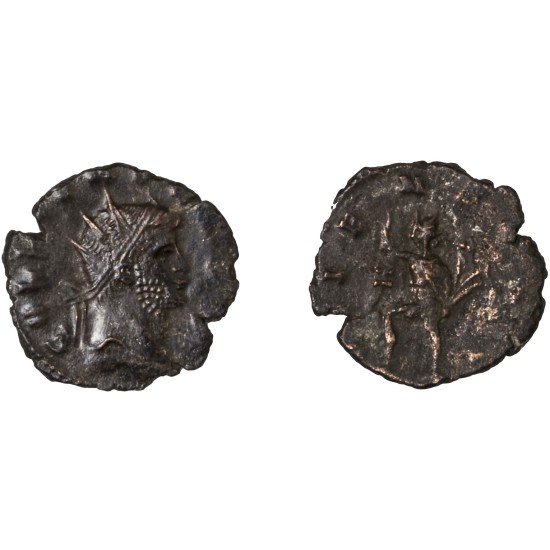Moneda Imperio Romano Antoniniano Galieno 264-266 d.C.
