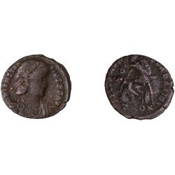 Moneda Imperio Romano Maiorina Constancio II 353-355 d.C. Moneda Imperio Romano Maiorina Constancio II 353-355 d.C.