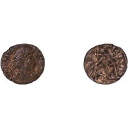 Moneda Imperio Romano Maiorina Constancio II 356-358 d.C. Moneda Imperio Romano Maiorina Constancio II 356-358 d.C.