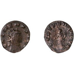 Moneda Imperio Romano Antoniniano Galieno 262-263 d.C. Moneda Imperio Romano Antoniniano Galieno 262-263 d.C.